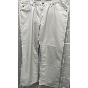 Haggar 1926 Repreve premium Twill  straight fit 42 X 30‎ Silver Beige